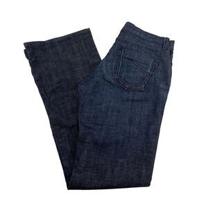 James Jeans Women's 29 Blue Denim  Hector Bootcut Mid Rise Bohemian Casual